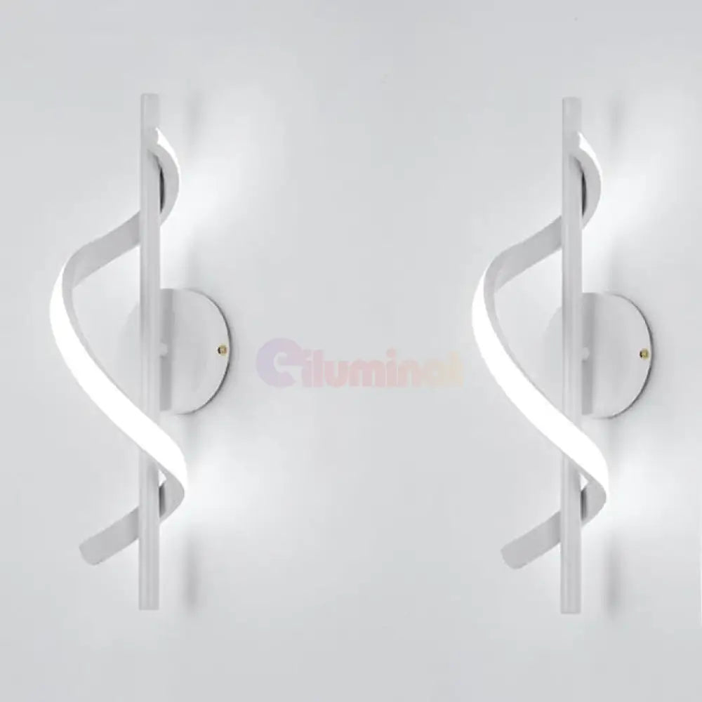Aplica LED ROKO 10W Alba Echivalent 120W ALBA / MINIMALIST DESIGN / APLICA PERETE Wall Light Fixtures