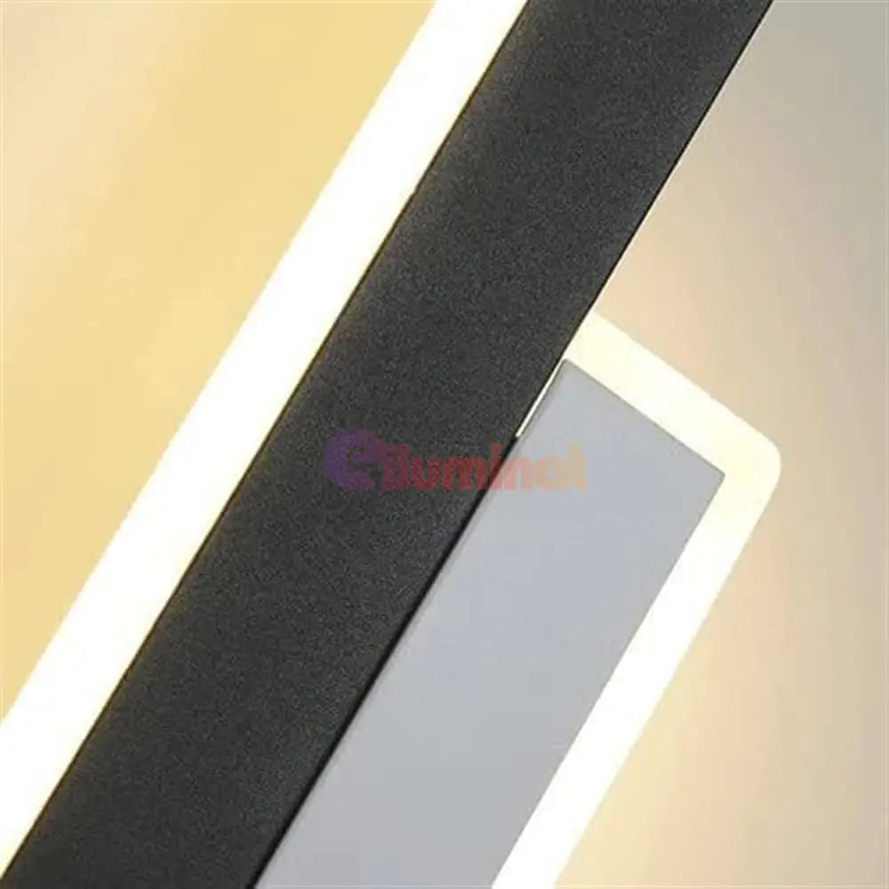 Aplica Led Scarlet 16W 60Cm Negru + Alb Wall Light Fixtures