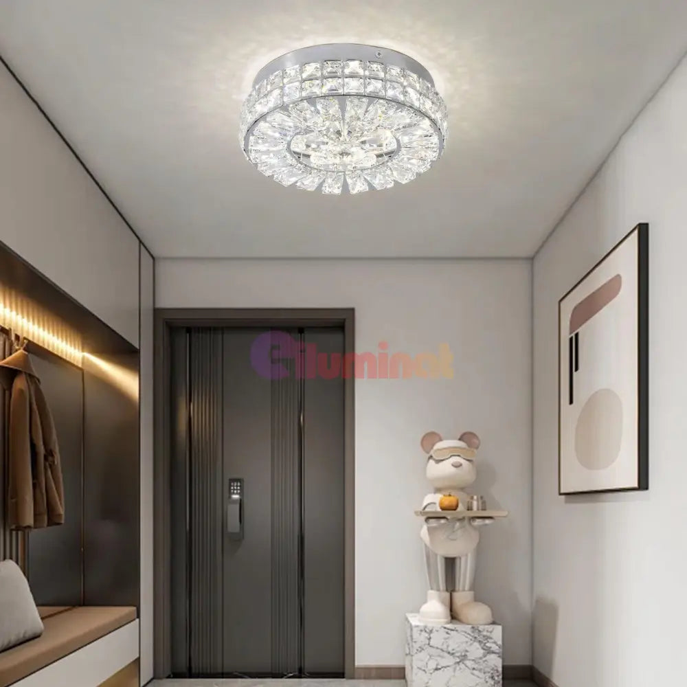 Aplica Led Silver Sparkle Echivalent 200W Lighting Fixtures