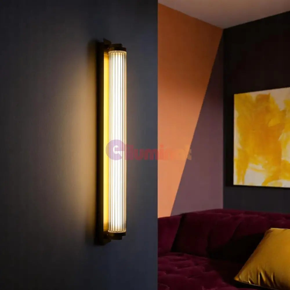 Aplica Perete Telecomanda Luxury Glass Gold AURIE / CRISTAL / APLICA PERETE Wall Light Fixtures
