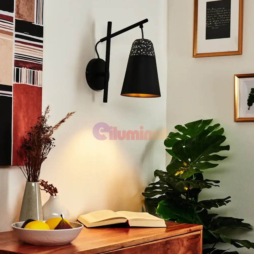 Aplica 1xE27 CANTERRAS EGLO 99546 APLICA PERETE / NEAGRA Wall Light Fixtures