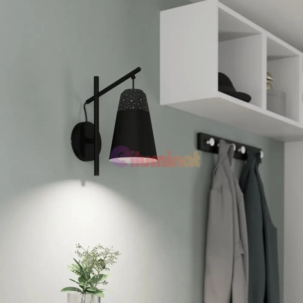 Aplica 1xE27 CANTERRAS EGLO 99546 APLICA PERETE / NEAGRA Wall Light Fixtures