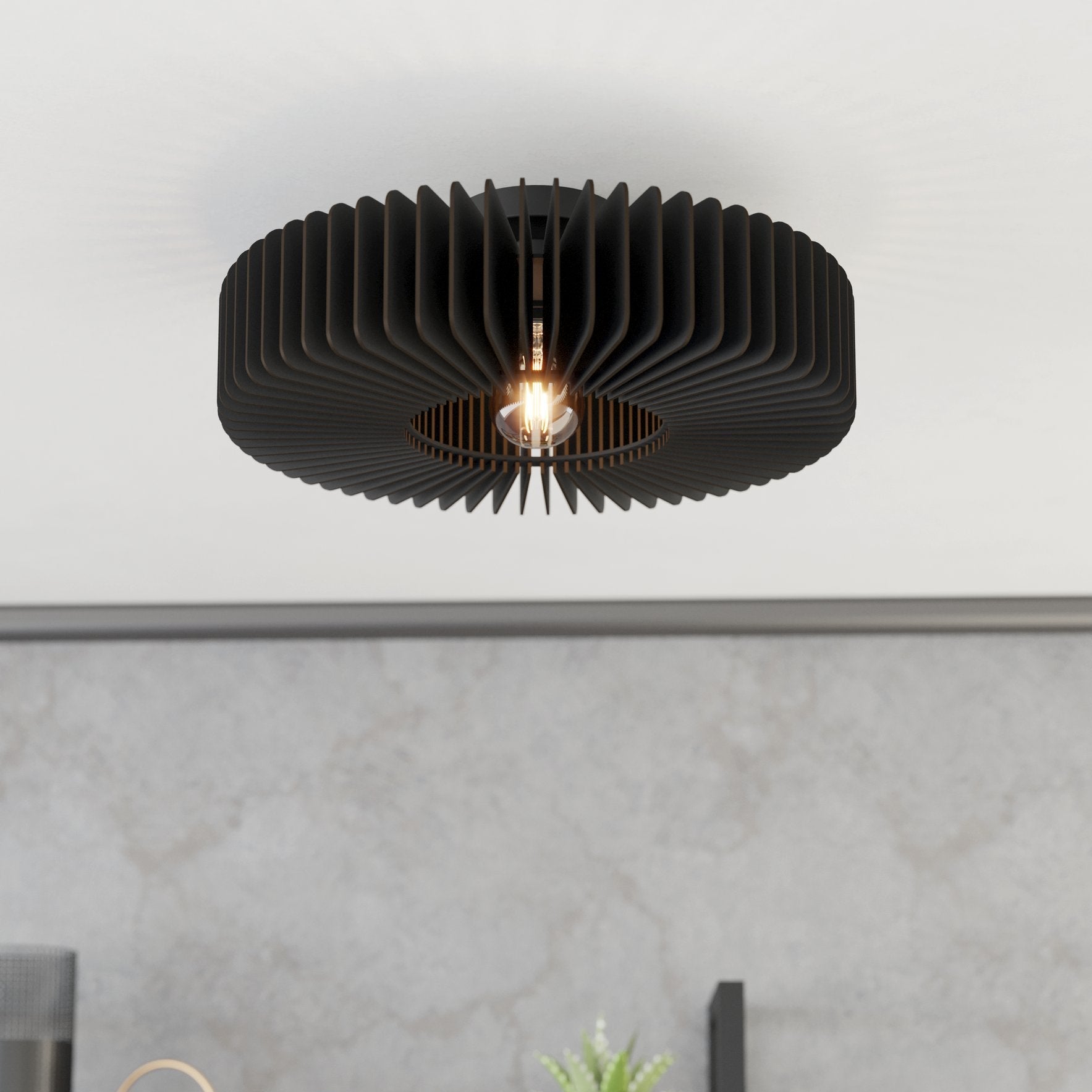 Lustra RETRO 1XE27 PALOMBAIA 900831 NEAGRA / VINTAGE SI RETRO DESIGN Lighting