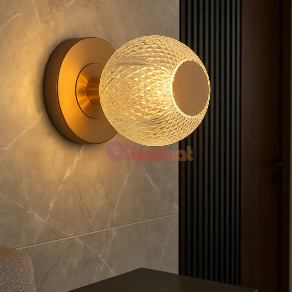 Aplica Perete 1xG9 Gold AURIE / ABAJUR / APLICA PERETE Wall Light Fixtures