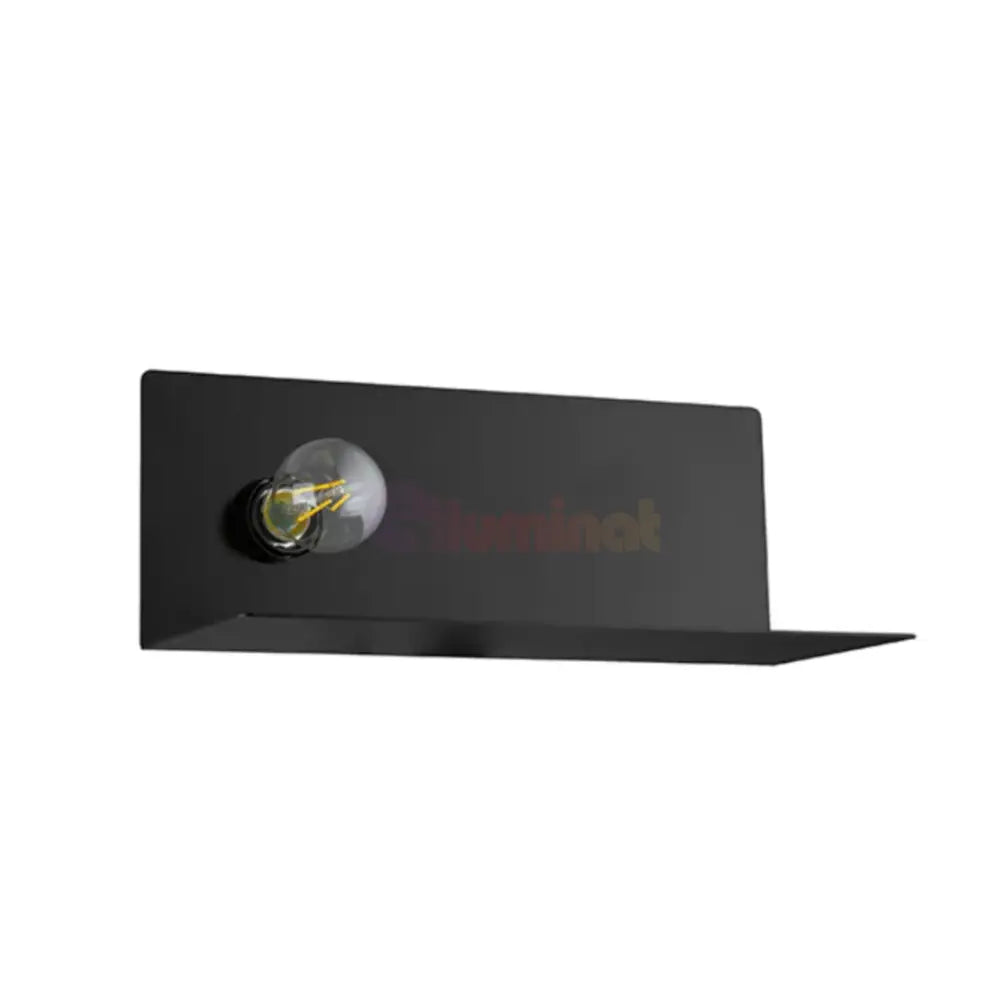 Aplica Perete 1xE27 cu Usb NEGRU / APLICA PERETE Wall Light Fixtures