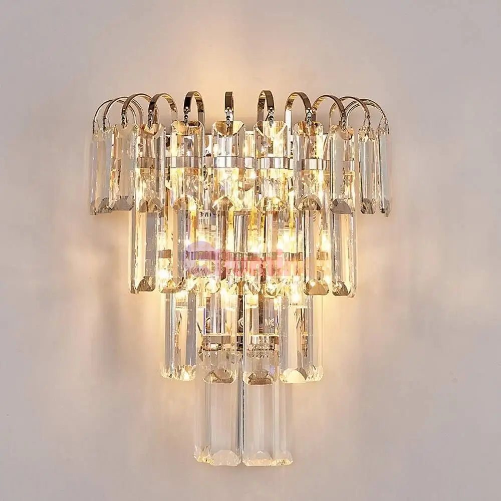 Aplica Perete 2xE14 Cristal Malli AURIE / CRISTAL / APLICA PERETE Wall Light Fixtures