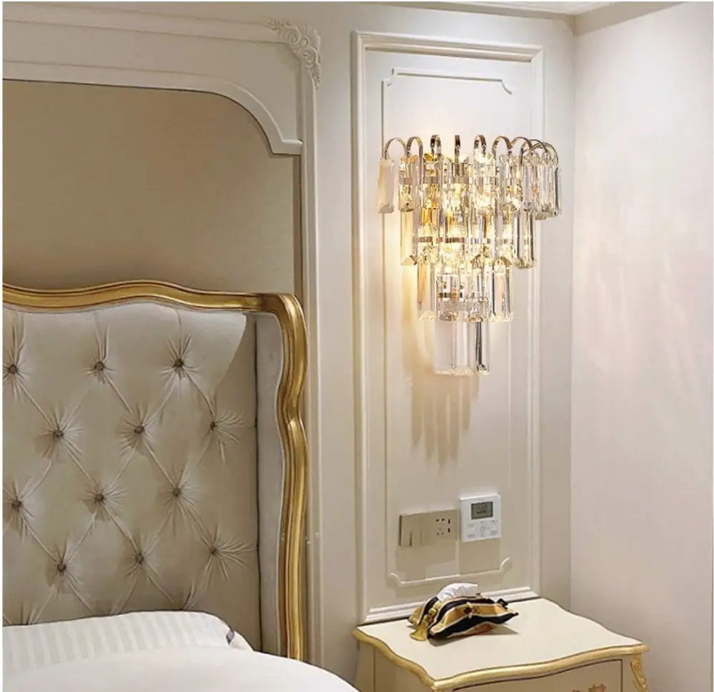 Aplica Perete 2xE14 Cristal Malli AURIE / CRISTAL / APLICA PERETE Wall Light Fixtures