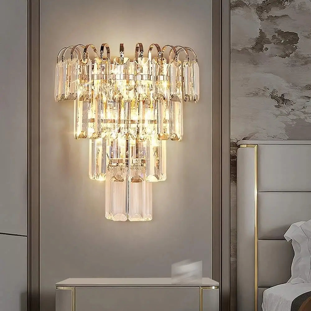 Aplica Perete 2xE14 Cristal Malli AURIE / CRISTAL / APLICA PERETE Wall Light Fixtures