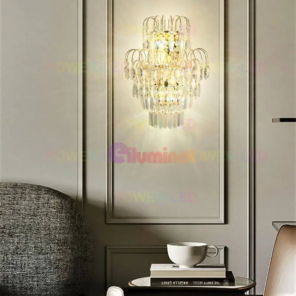 Aplica Perete Cristal April Aurie Wall Light Fixtures