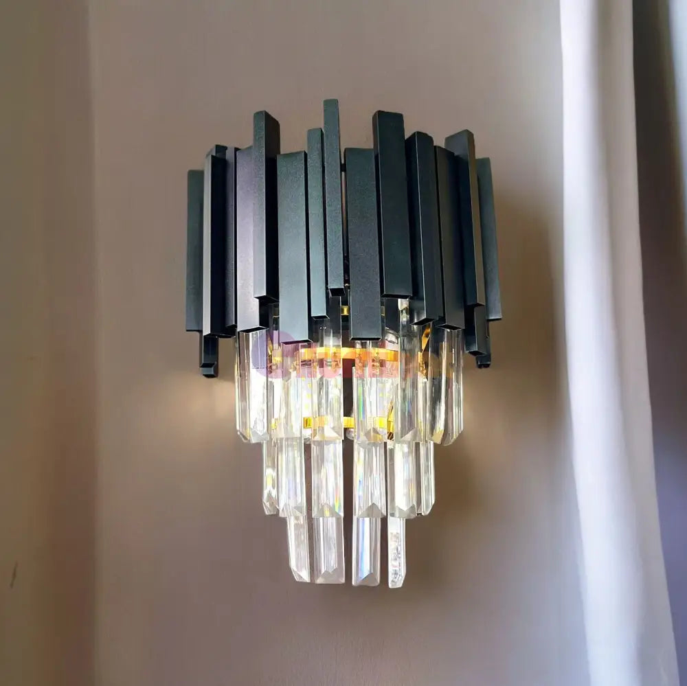 Aplica Perete Cristal Black Widow Wall Light Fixtures