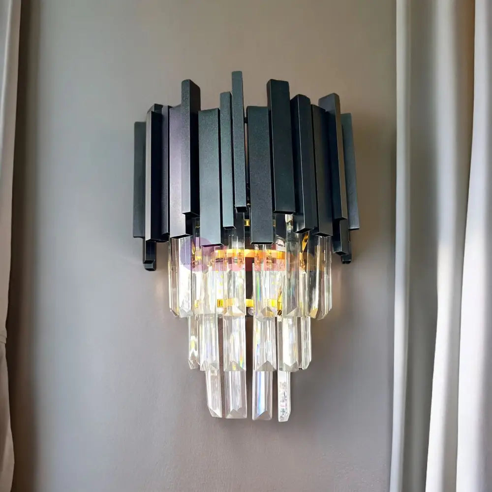 Aplica Perete Cristal Black Widow Wall Light Fixtures