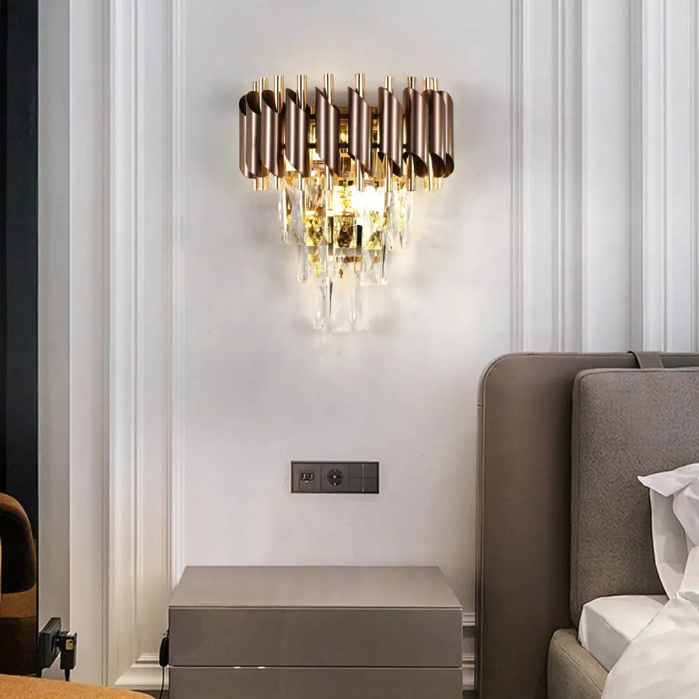 Aplica Perete Cristal BROWN PANTHER MARO / CRISTAL / APLICA PERETE Wall Light Fixtures