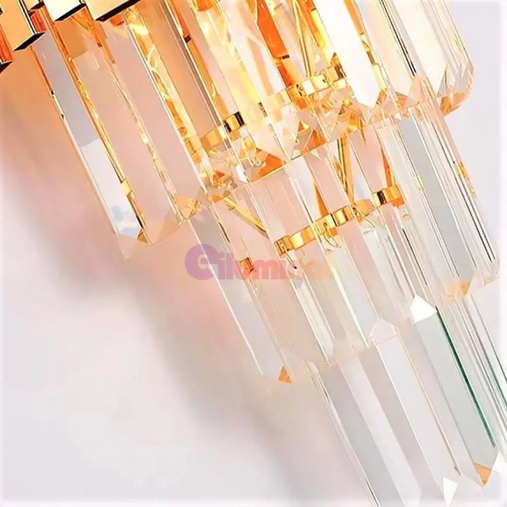 Aplica Perete Cristal Glory Aurie Wall Light Fixtures