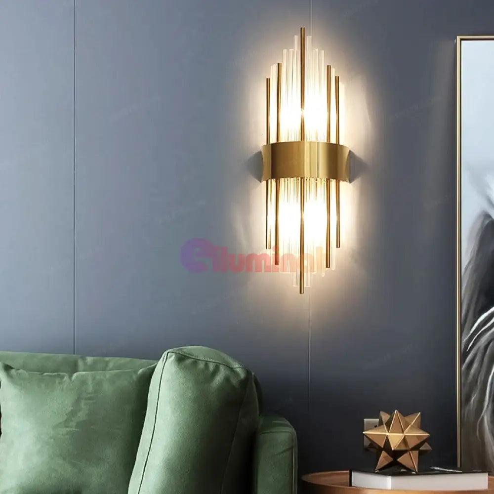 Aplica Perete Cristal Golden Crown Wall Light Fixtures