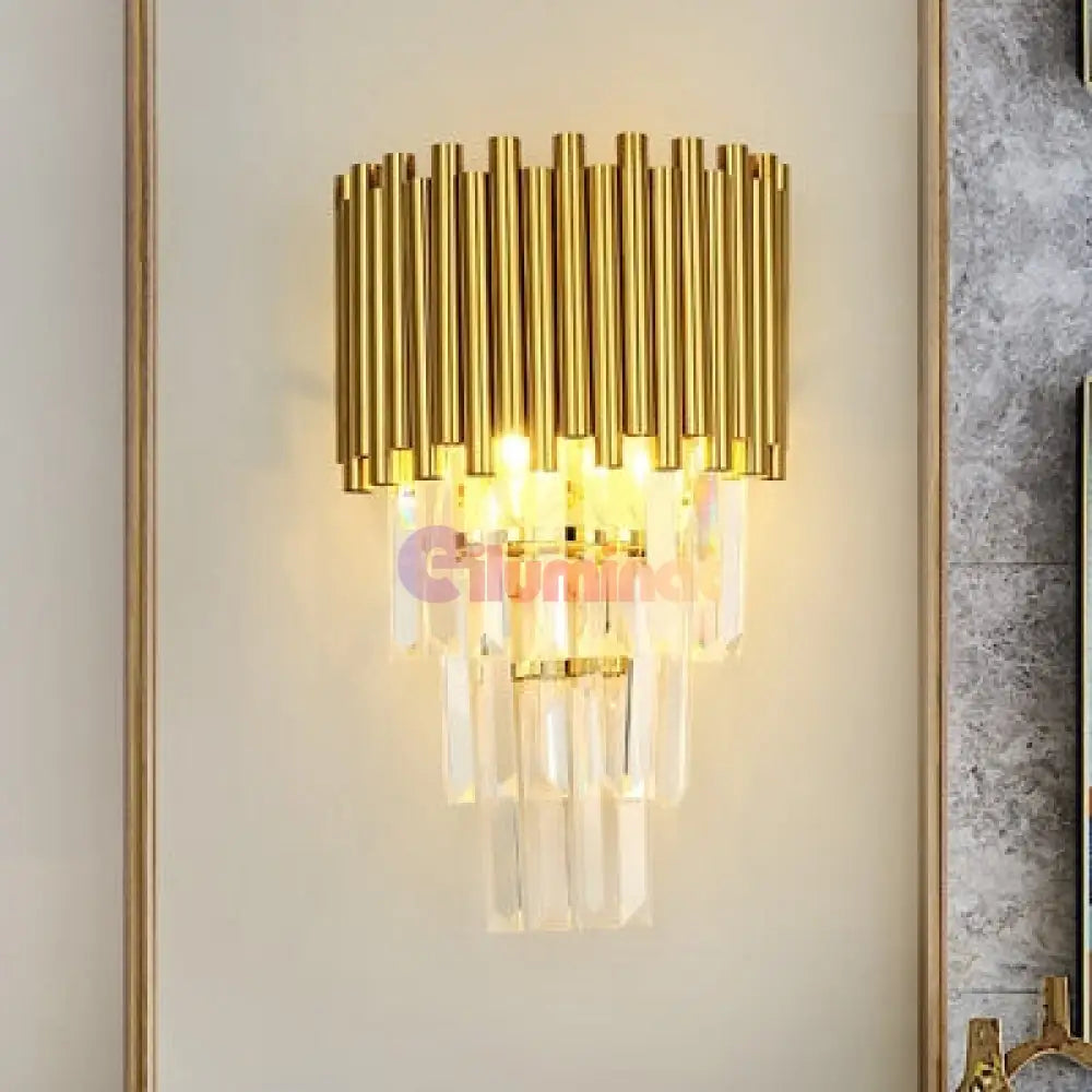 Aplica Perete Cristal Golden Wonder Wall Light Fixtures