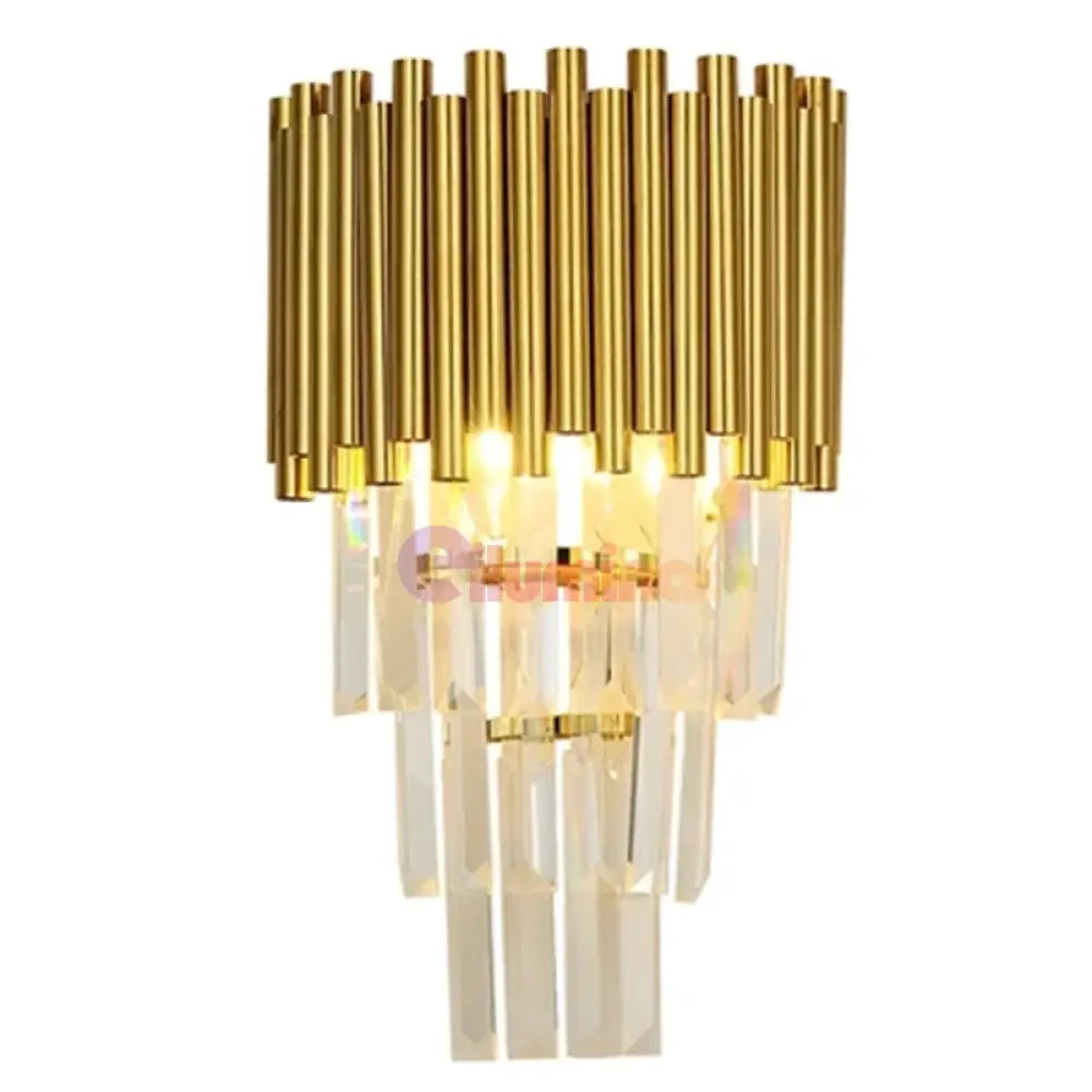 Aplica Perete Cristal Golden Wonder Wall Light Fixtures