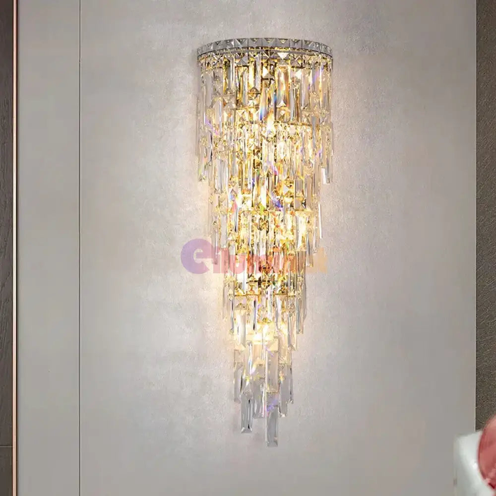 Aplica Perete Cristal Grande Glass 7xE14 Wall Light Fixtures