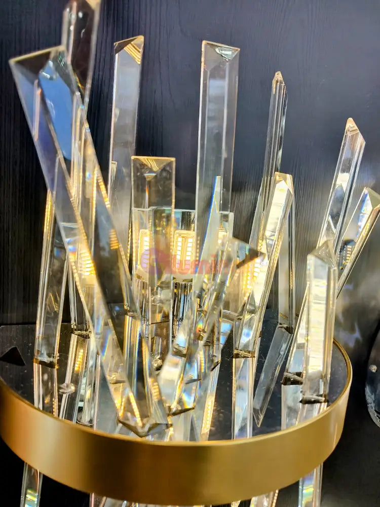 Aplica Perete Cristal Luxury CONSTANTINOPOLE AURIE / CRISTAL Wall Light Fixtures