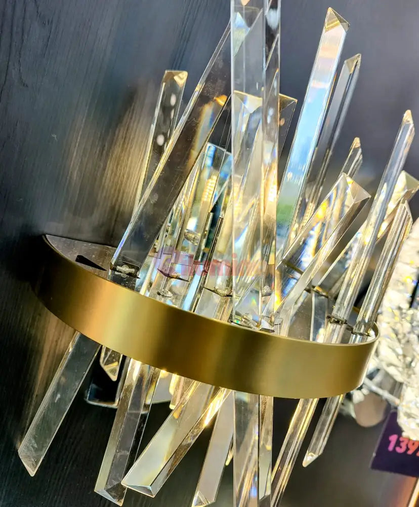 Aplica Perete Cristal Luxury CONSTANTINOPOLE AURIE / CRISTAL Wall Light Fixtures