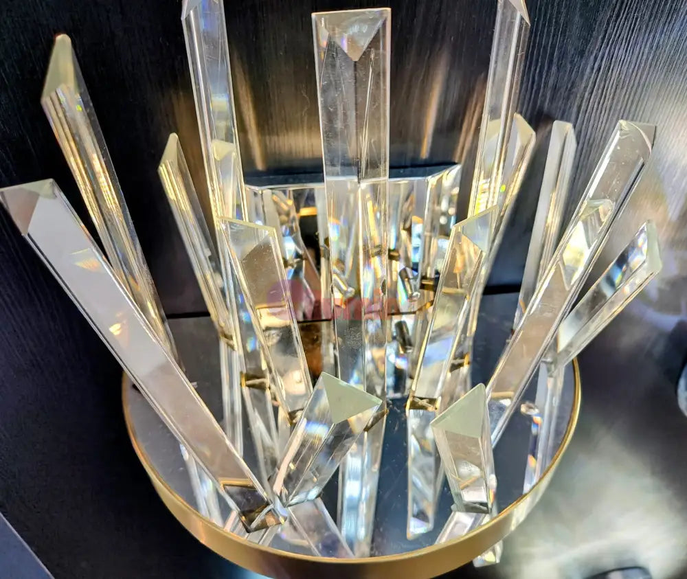 Aplica Perete Cristal Luxury CONSTANTINOPOLE AURIE / CRISTAL Wall Light Fixtures