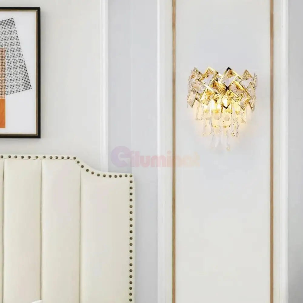 Aplica Perete Cristal Malli Wall Light Fixtures