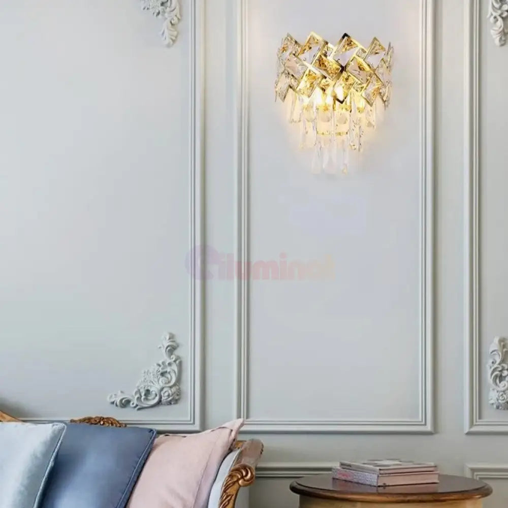 Aplica Perete Cristal Malli Wall Light Fixtures