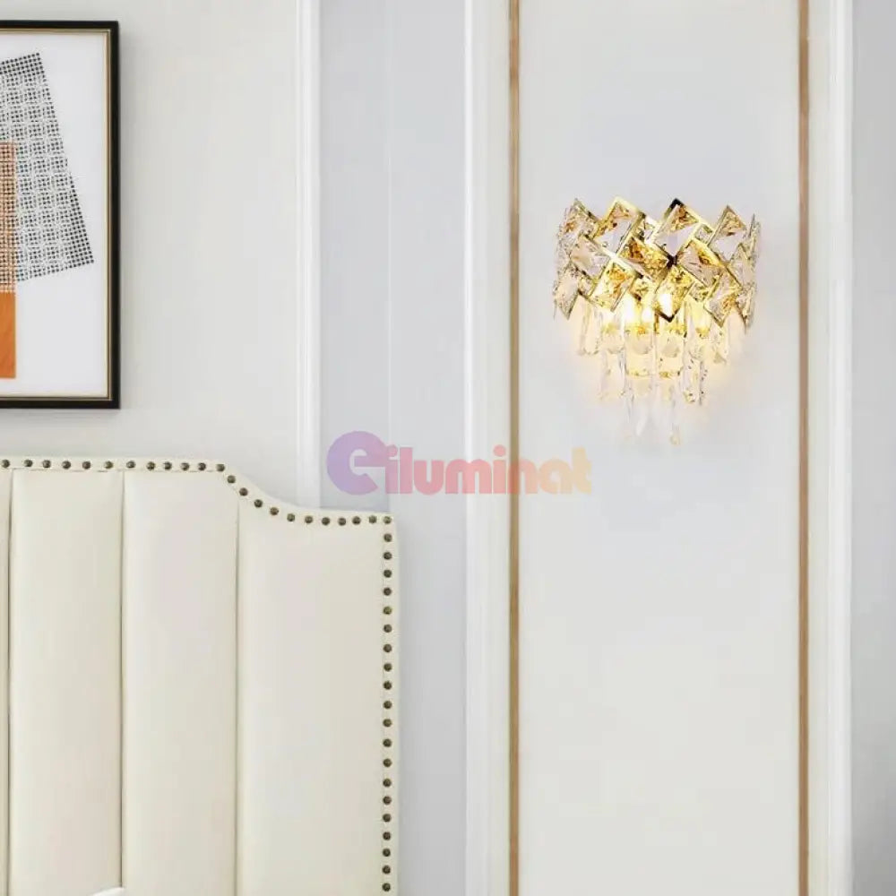 Aplica Perete Cristal Malli Wall Light Fixtures