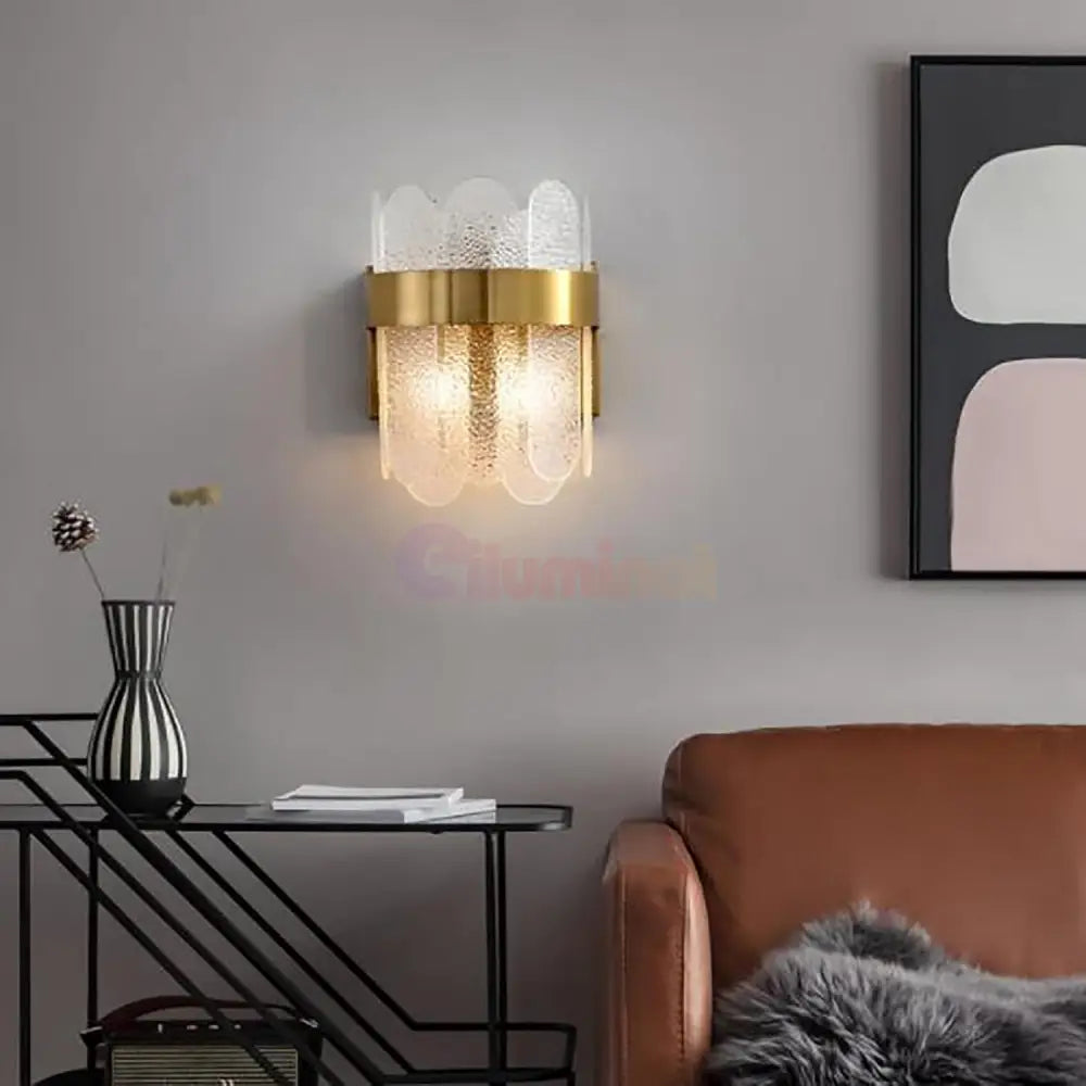 Aplica Perete Cristal Queen Gold Wall Light Fixtures