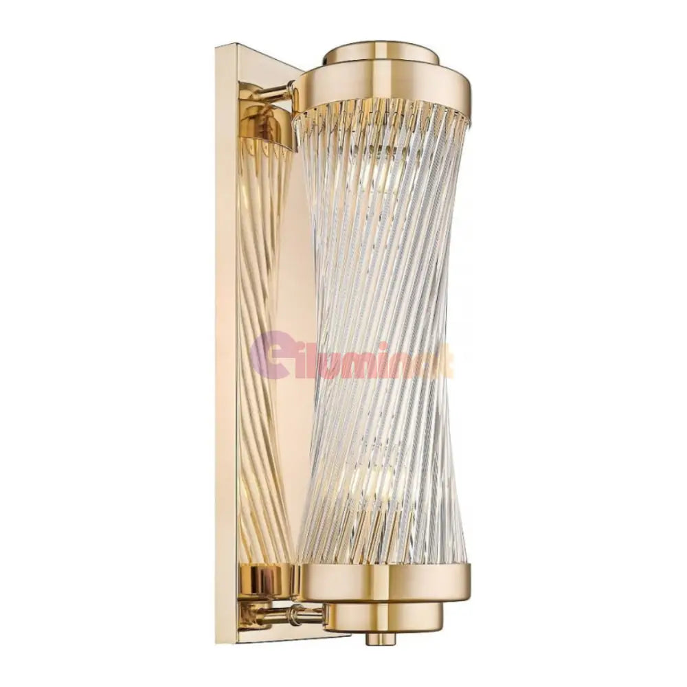 Aplica Perete Gold Luxury Reglabila 2XE14 AURIE / CRISTAL / APLICA PERETE Wall Light Fixtures