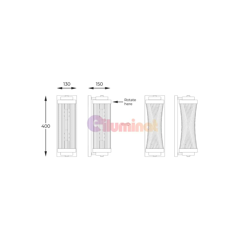 Aplica Perete Gold Luxury SERGIO Rotativa Reglabila AURIE / CRISTAL / APLICA PERETE Wall Light Fixtures