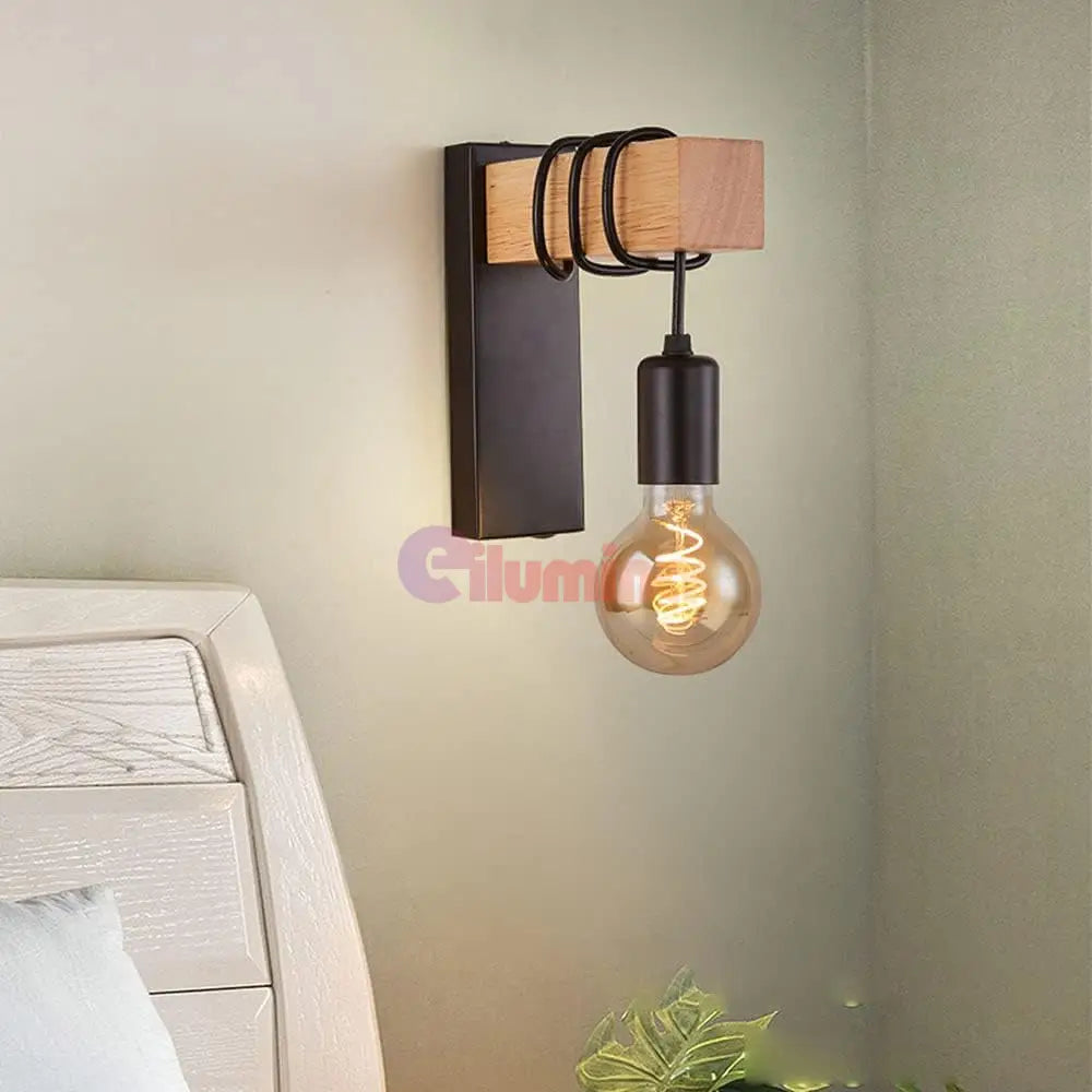 Aplica Perete Lemn Design Wall Light Fixtures