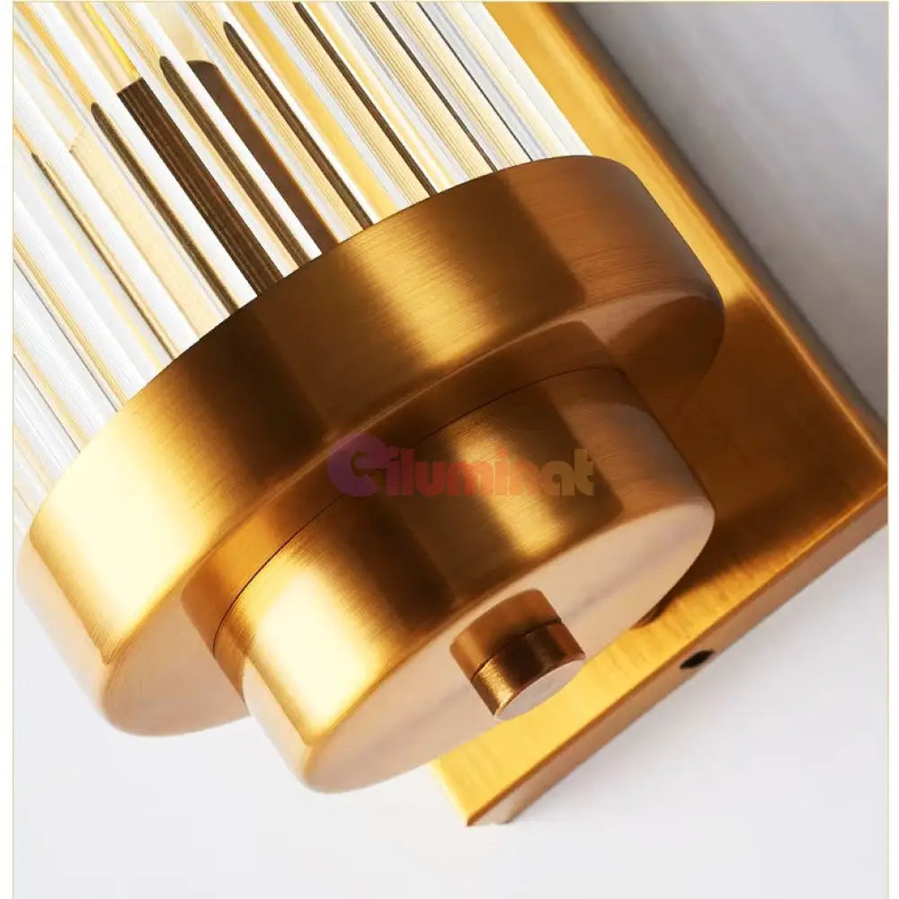 Aplica Perete Luxury Glass Gold Reglabila AURIE / CRISTAL / APLICA PERETE Wall Light Fixtures