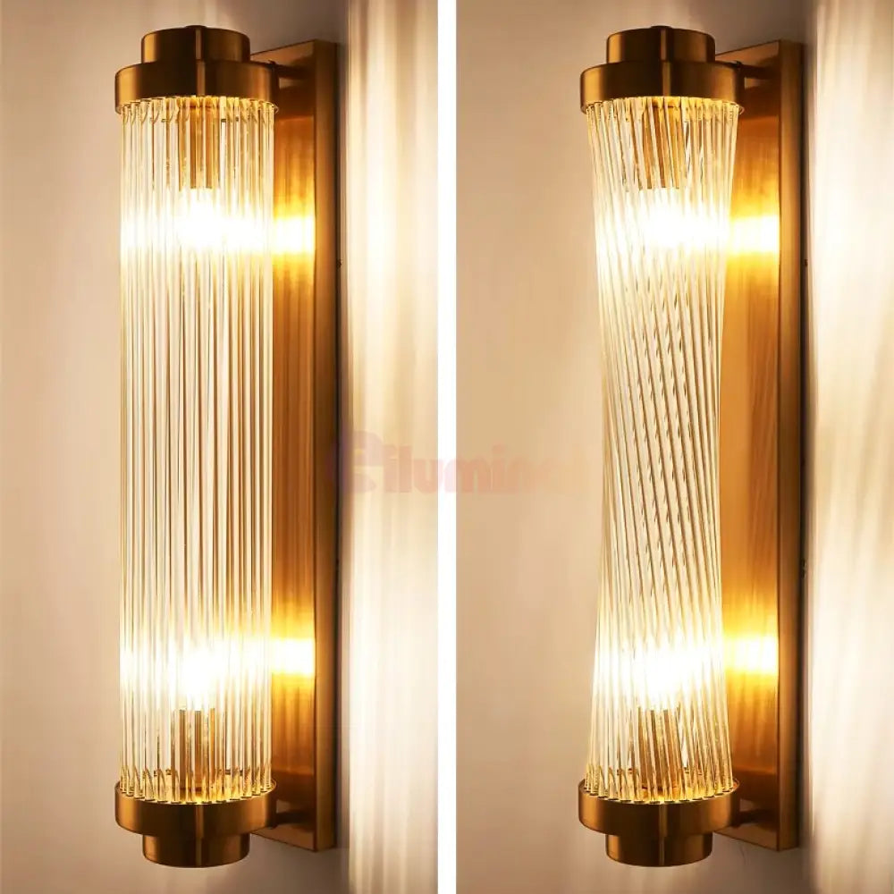 Aplica Perete Luxury Glass Gold Reglabila AURIE / CRISTAL / APLICA PERETE Wall Light Fixtures