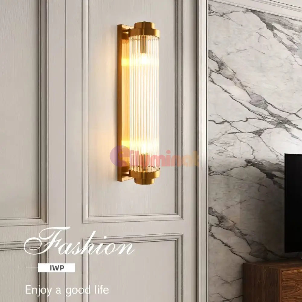 Aplica Perete Luxury Glass Gold Reglabila AURIE / CRISTAL / APLICA PERETE Wall Light Fixtures