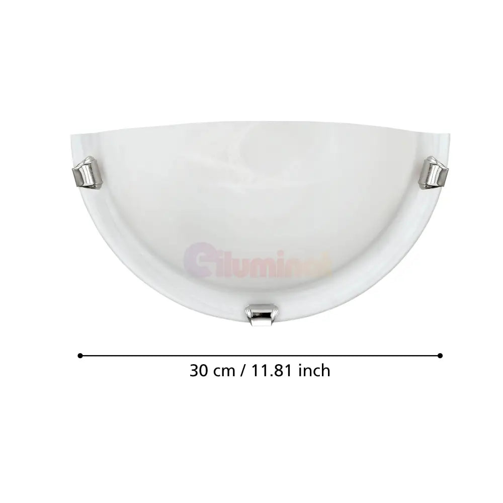 Aplica SALOME White & Silver 30CM APLICA PERETE / 30CM led ceiling light