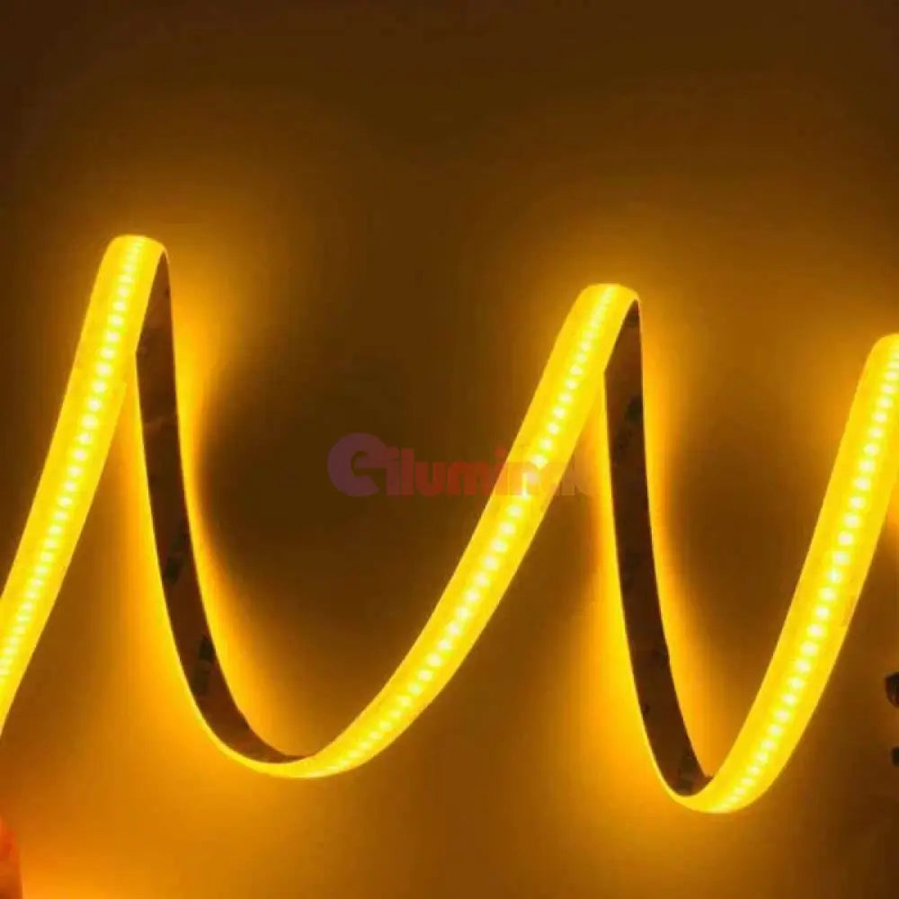 Banda LED 24V CCT COB 10 metri cu 3 Tipuri de Lumina 3 FUNCTII / IP21 INTERIOR / 10 METRI LED Strips