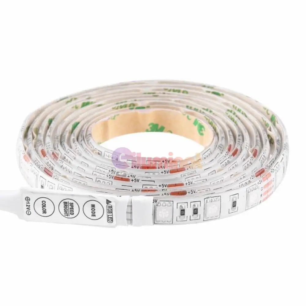 Banda Led 5050 Rgb 30 Smd-Ml Submersibila Ip68 - Rola 5 Metri Strips