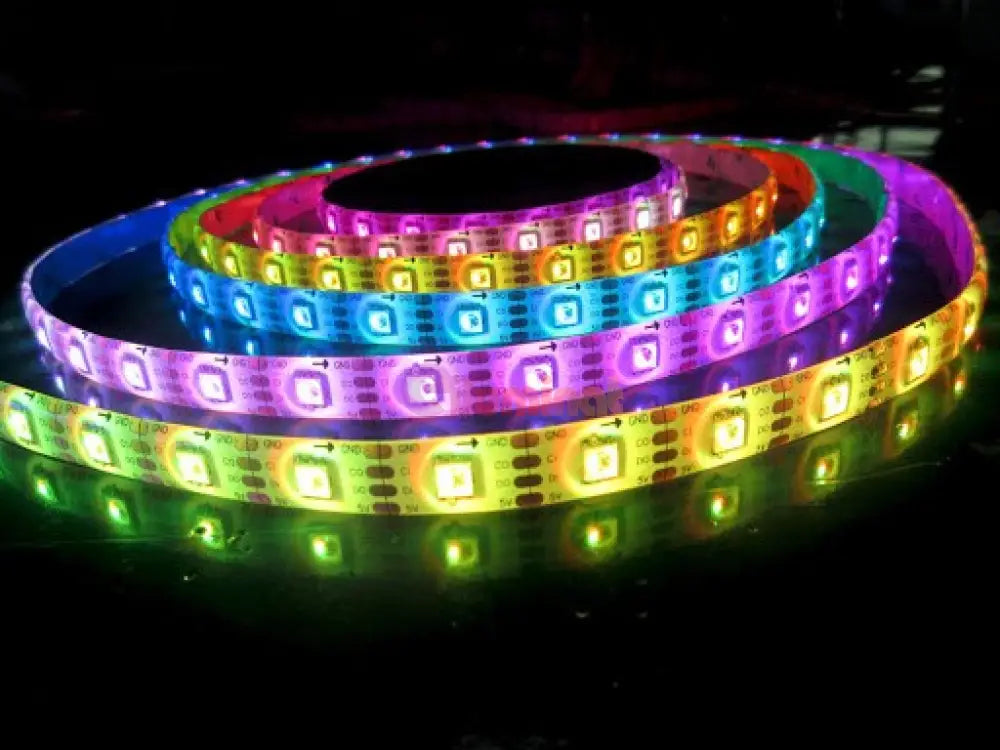 Banda Led 5050 Rgb 60 Smd-Ml Exterior - Rola 5 Metri Strips