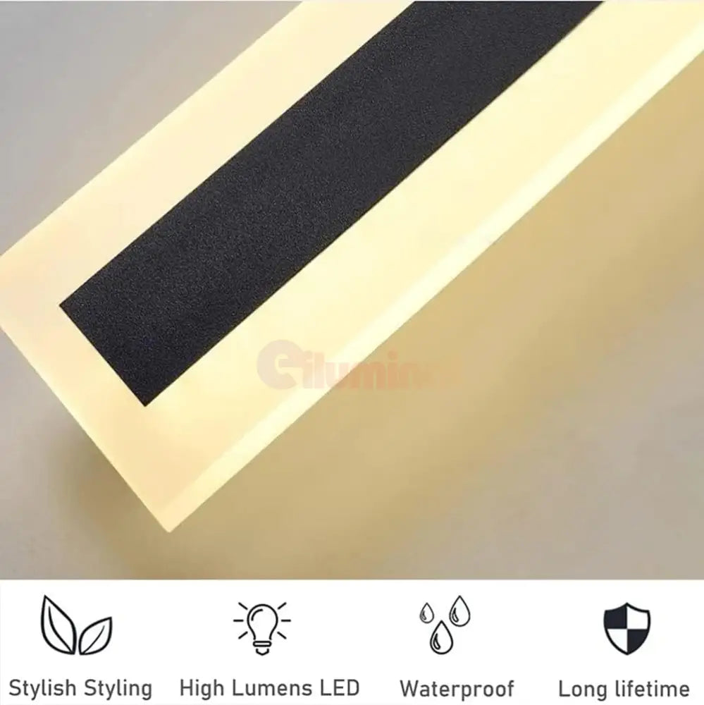 Bara Luminoasa LED Exterior IP65 220V Wall Light Fixtures