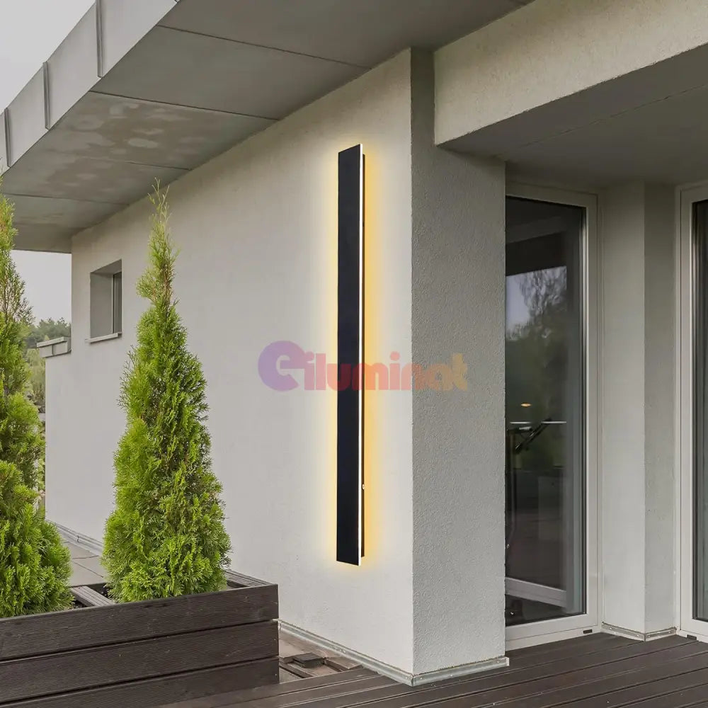 Bara Luminoasa Led Slim Exterior Ip65 220V Wall Light Fixtures