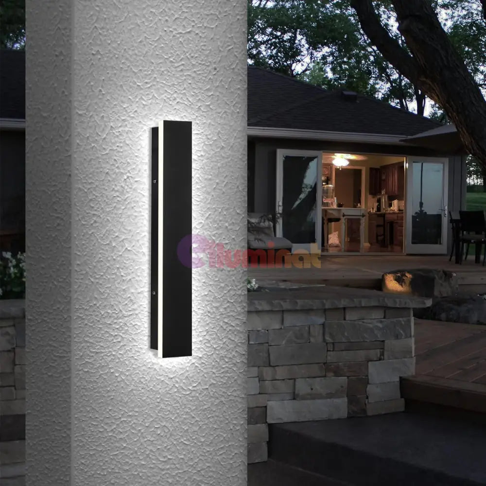 Bara Luminoasa Led Slim Exterior Ip65 220V Wall Light Fixtures