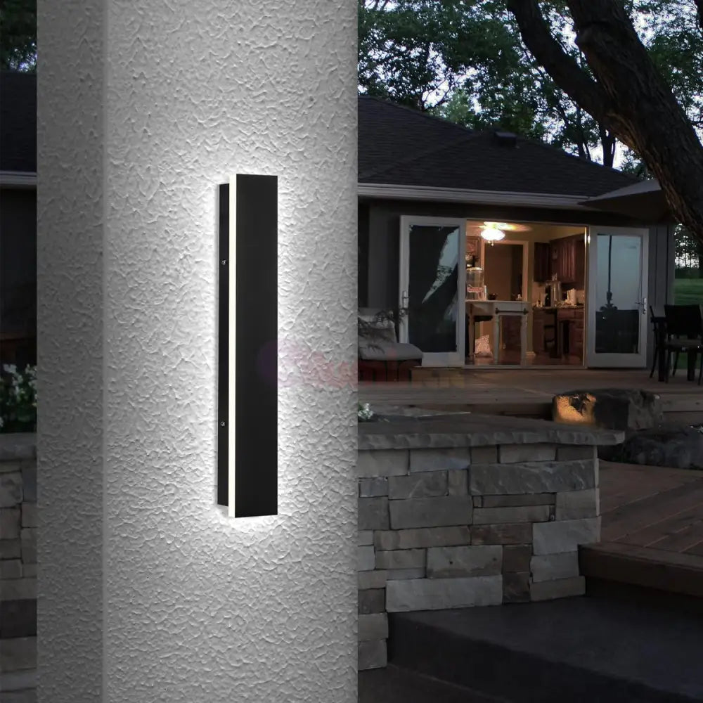 Bara Luminoasa Led Slim Exterior Ip65 220V Wall Light Fixtures