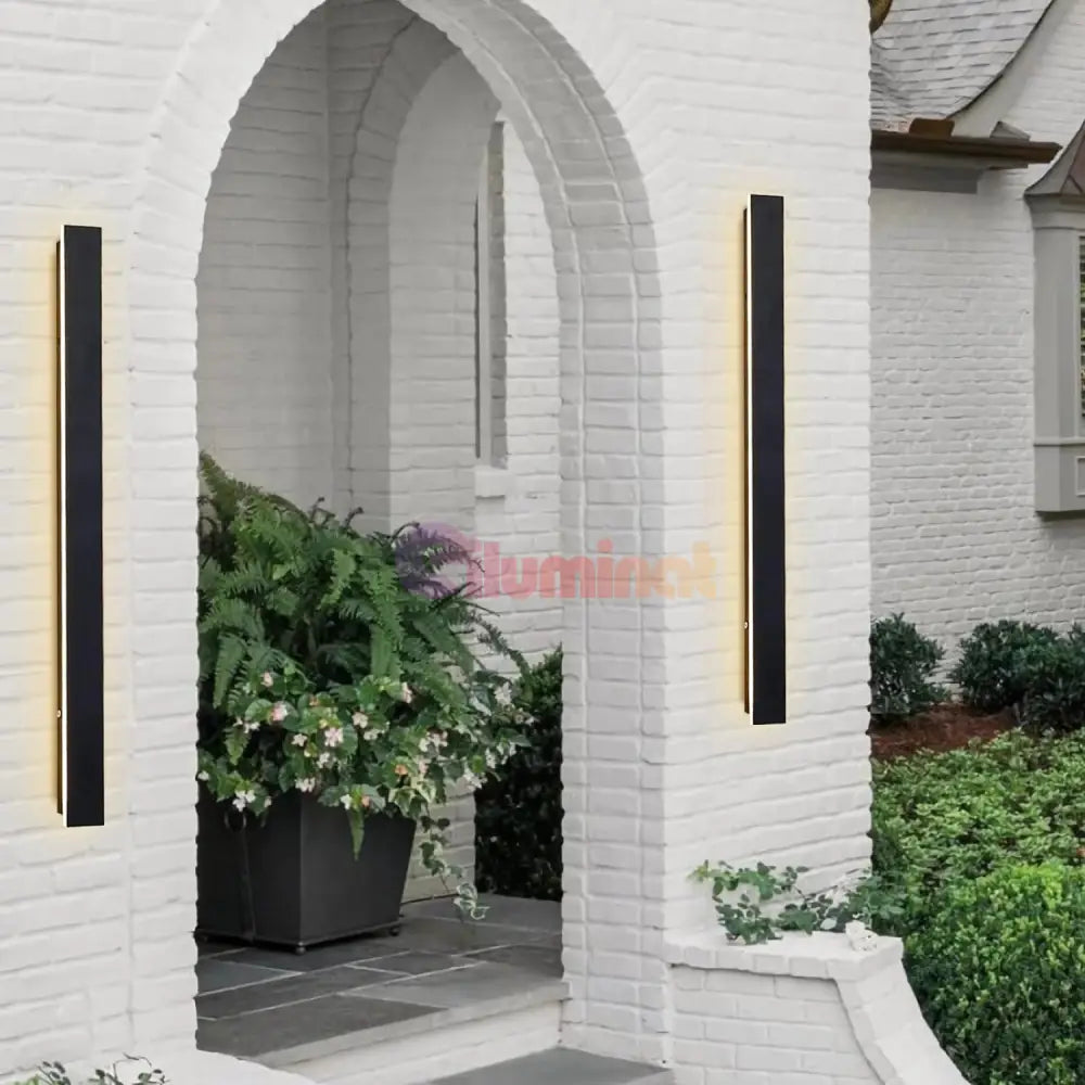 Bara Luminoasa Led Slim Exterior Ip65 220V Wall Light Fixtures