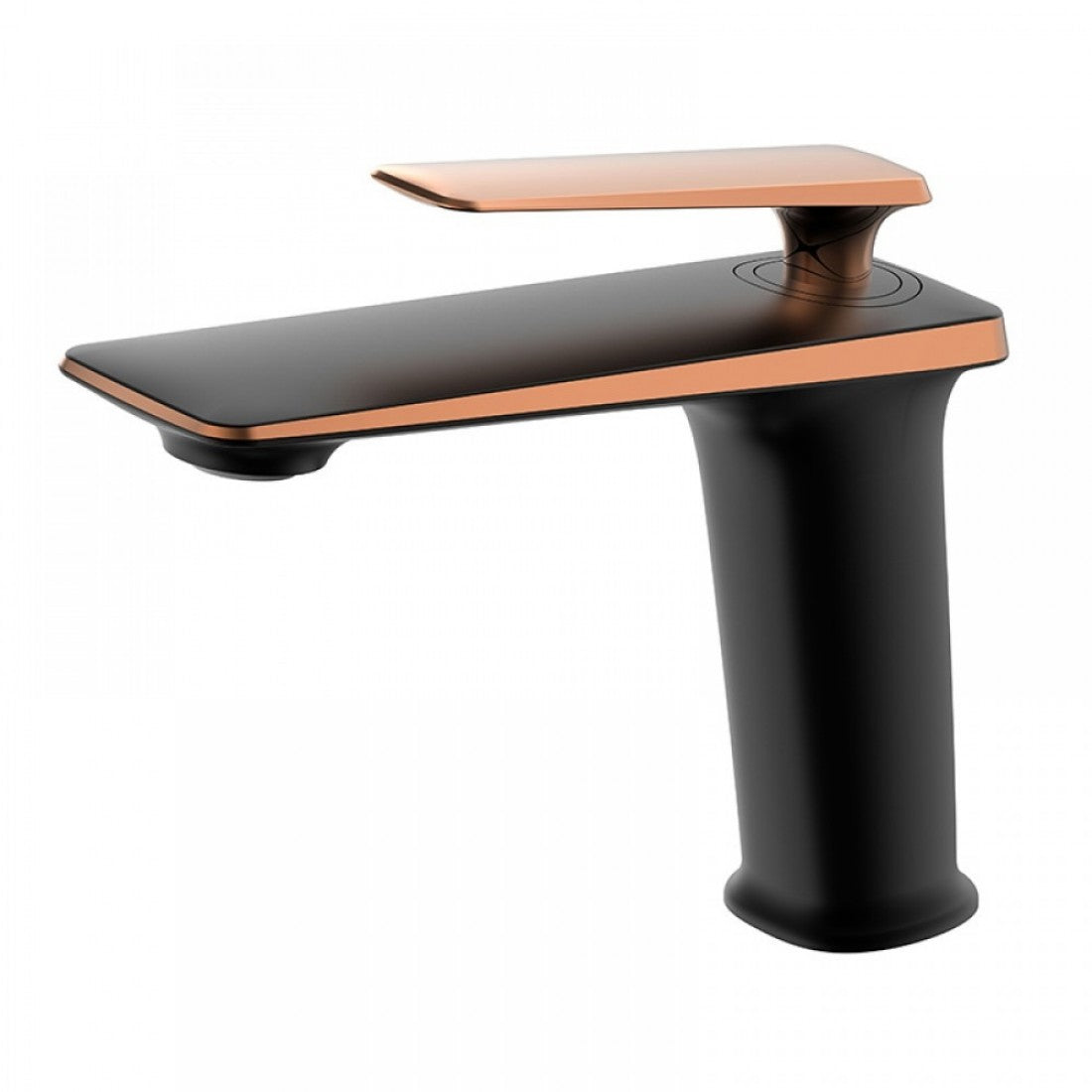 Baterie Lavoar Medie Luxury Line Rose Black 003 Sink Faucet