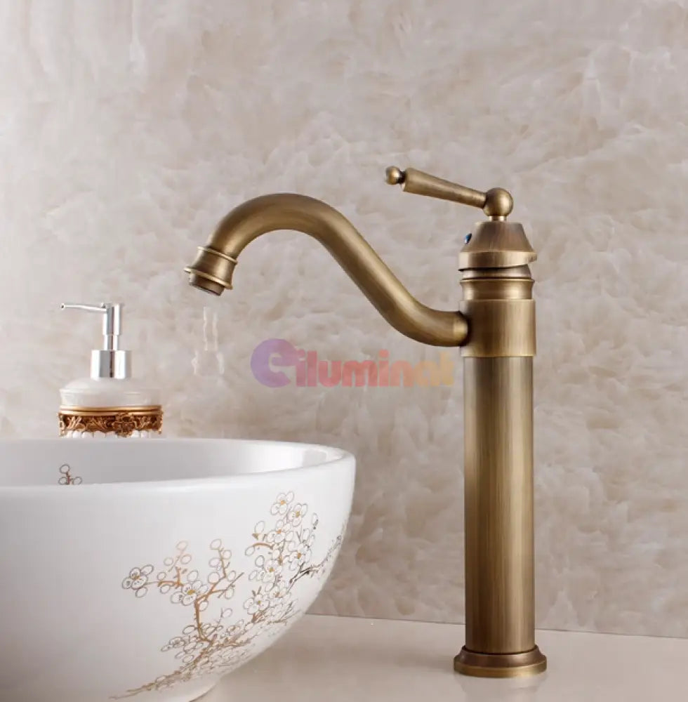 Baterie Lavoar Inalta Bronz Antichizat 1724 Sink Battery