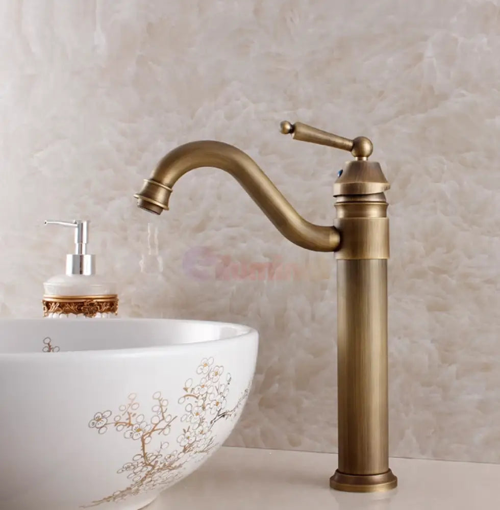 Baterie Lavoar Inalta Bronz Antichizat 1724 Sink Battery