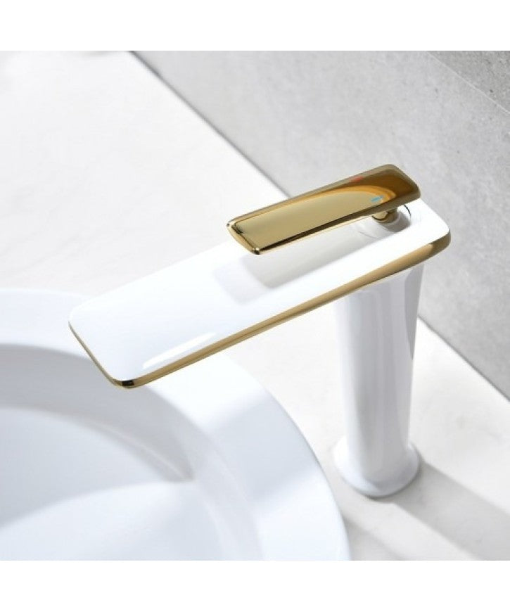 Baterie Lavoar Inalta Luxury Line Golden White 004 Sink Battery