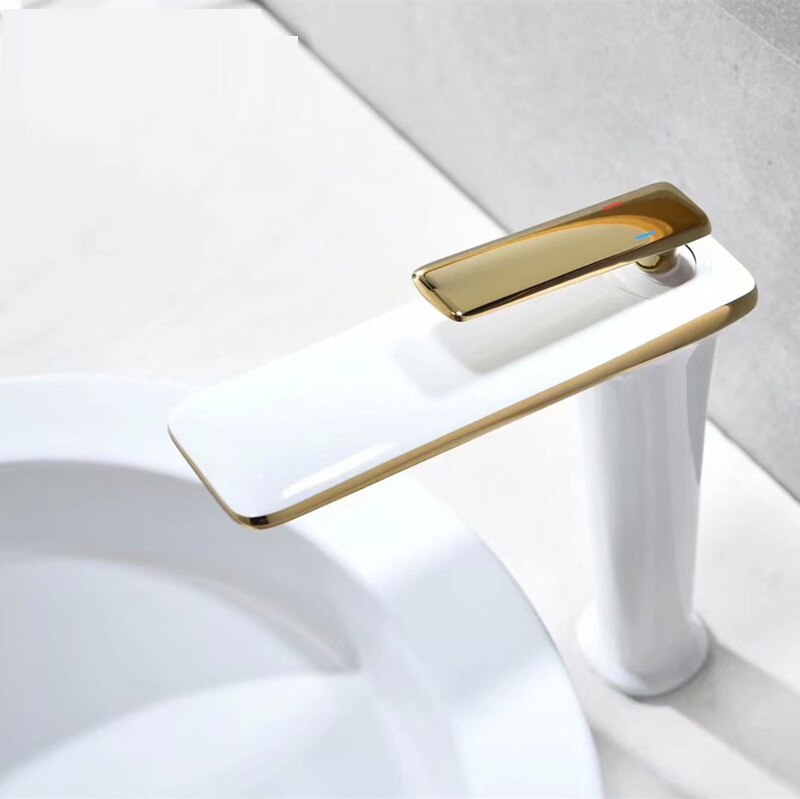 Baterie Lavoar Inalta Luxury Line Golden White 004 Sink Battery