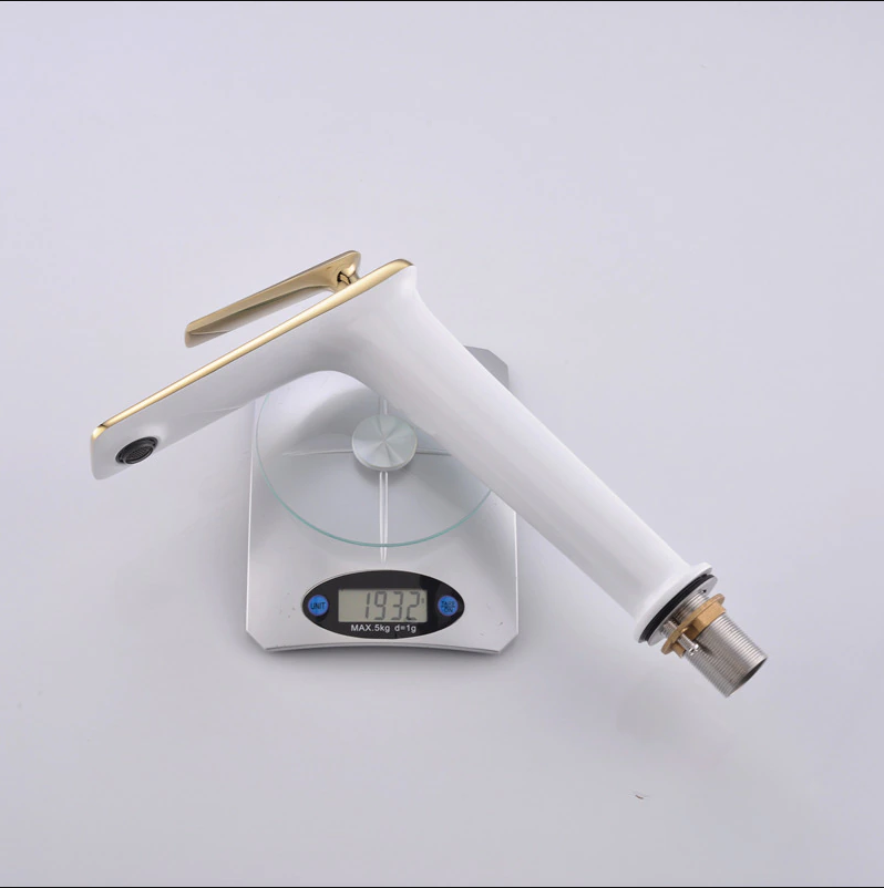 Baterie Lavoar Inalta Luxury Line Golden White 004 Sink Battery