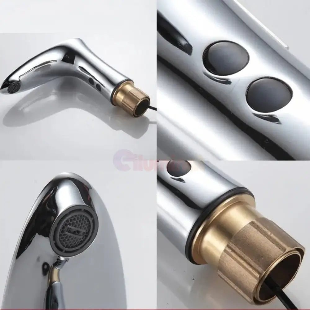 Baterie Lavoar Modern Line Cu Senzor 187 Sink Faucet